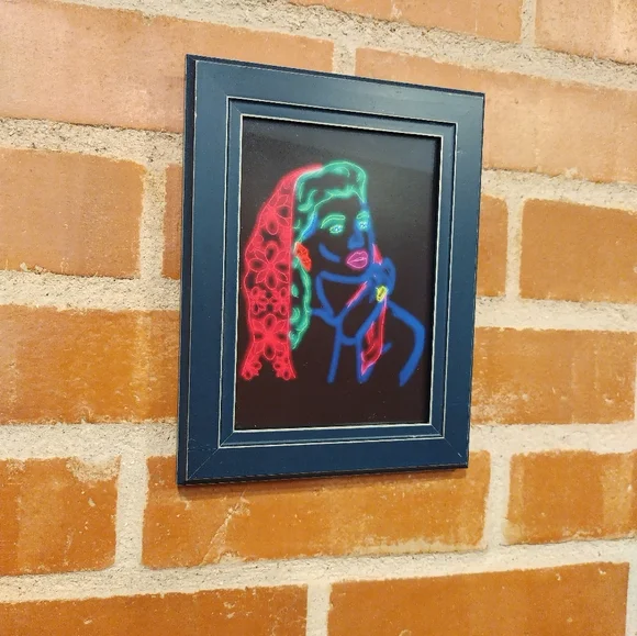 Neon Gypsy Art Print By Neon Nicho - Picture 1 of 1